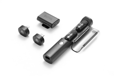 BOYA Transformable Microphone Magic 02, 3,5mm/Lightning/USB-C