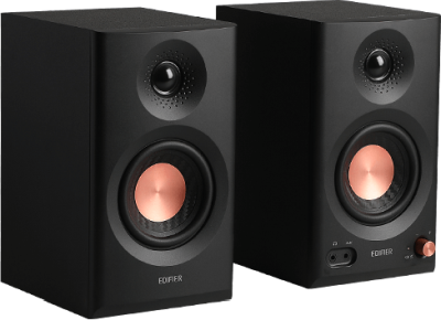 Edifier MR3 Powered Studio Monitor Speakers, 2x18W RMS, Bluetooth - Svart