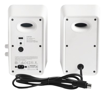 Edifier QR30 2.0 Desktop Active Speaker, 2x15W RMS, Bluetooth/USB-A, RGB - Vit#5