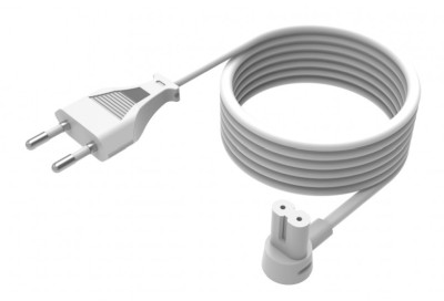 Flexson 5M Power Cable For Sonos ERA, Five, Arc, Beam, Ray and Sub Whi