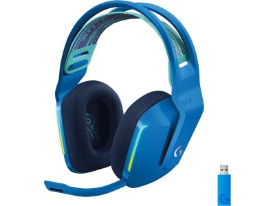 Logitech G733 Lightspeed Wireless Headset, RGB - Blå#1