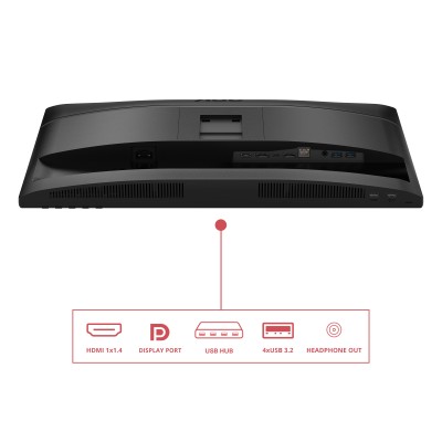 23.8" AOC 24E4CV, IPS 1920x1080, 4ms, 120Hz, höjdjusterbar, pivot, HDMI/2xDP/USB-C 90W, LAN, högtalare, USB 3.2-hubb, 5 års garanti#5