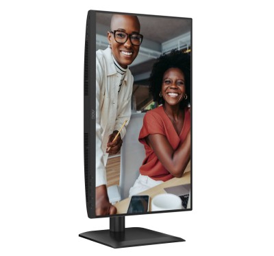 23.8" AOC 24E4U, IPS 1920x1080, 4ms, 120Hz, höjdjusterbar, pivot, VGA/HDMI/DP, högtalare, USB 3.2-hubb#6