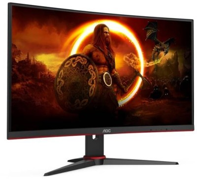 27" AOC C27G2ZE/BK, VA 1920x1080, 0.5 ms, 240Hz FreeSync Premium, 2xHDMI/DP, högtalare