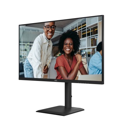 31.5" AOC Q32E4U, IPS 2560x1440, 4 ms, 100Hz, höjdjusterbar, pivot, 2xHDMI/DP, högtalare, USB 3.2-hubb, 5 års garanti#3