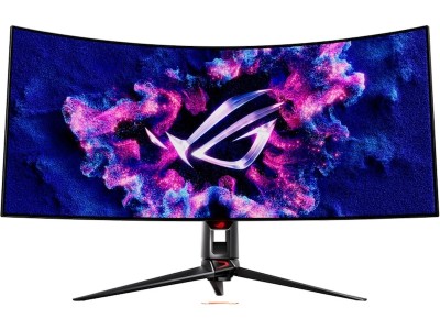 39" Asus ROG Swift PG39WCDM, Curved OLED 3440x1440, 0,03 ms, 240Hz G-Sync, HDR10, 800R, höjdjusterbar, 2xHDMI/DP/USB-C 90W, USB 3.2-hubb#1