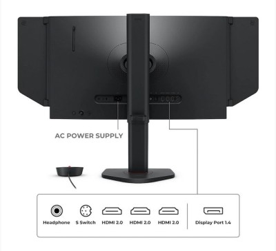 24,1" BenQ Zowie XL2566X+, TN 1920x1080, 400Hz DyAc 2, höjdjusterbar, 3xHDMI/DP#7