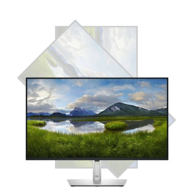 27" Dell Pro Plus P2725H, IPS 1920x1080, 5 ms, 100Hz, höjdjusterbar, pivot, VGA/HDMI/DP/USB-C 15W, USB 3.2-hubb#9