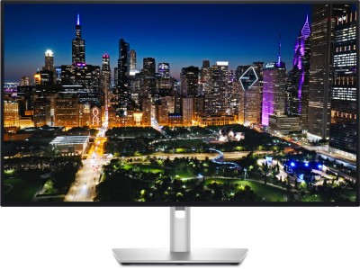 31.5" Dell UltraSharp U3225Q, IPS 4K/3840x2160, 5 ms, HDR600, höjdjusterbar, pivot, HDMI/DP/2xTB4/USB-C 90W, USB 3.2-hubb, LAN#2