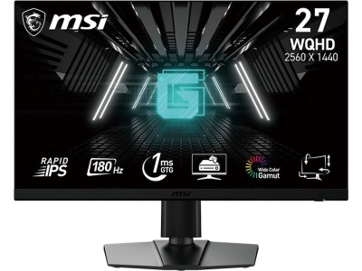 MSI 27" gamingskärm G272QPF E2 2560x1440 IPS, 180Hz, 1ms, 1200:1, 2xHDMI/DP