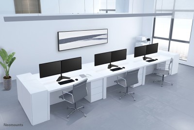 Bordsstativ Neomounts Full Motion Dual Desk Stand för 2 skärmar 10-32" - Svart#5