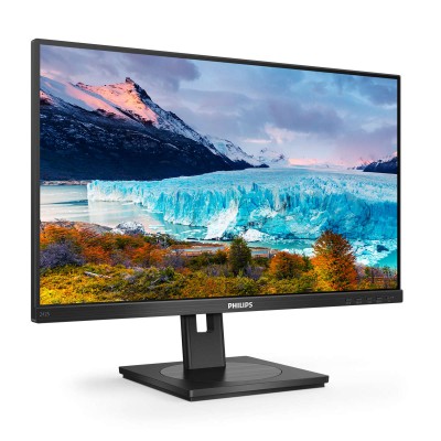 23.8" Philips 242S1AE, IPS 1920x1080, 4 ms, 75Hz, höjdjusterbar, pivot, VGA/DVI/HDMI/DP, högtalare