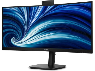 34" Philips 34B2U3600CH/00, Curved VA 3440x1440, 4 ms, 120 Hz, 1500R, höjdjusterbar, HDMI/DP/USB-C 90W, LAN, högtalare, webbkamera, USB 3.2-hubb, 5 års garanti#2
