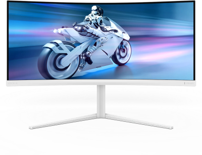 34" Philip Evnia 34M2C5501A/00, Curved Fast VA 4K/3440x1440, 1 ms, 180Hz Freesync, 1500R, HDR10, Ambiglow, höjdjusterbar, 2xHDMI/DP, USB 3.2-hubb, högtalare#2