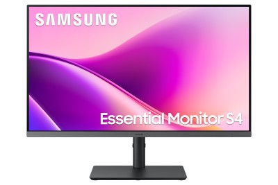 27" Samsung Essential Monitor S4 S27F434, IPS 1920x1080, 4 ms, 100Hz, höjdjusterbar, pivot, HDMI/DP/USB-C 90W, LAN, USB 3.2-hubb#1
