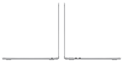 Apple MacBook Air 13.6 tum, Apple M3 8-core CPU 10-core GPU, 24 GB, 512 GB SSD, 35W strömadapter - Silver#3