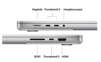 Apple MacBook Pro 16 tum, M4 Pro 14-Core CPU 20-Core GPU, 24 GB minne, 512 GB SSD - Silver#3