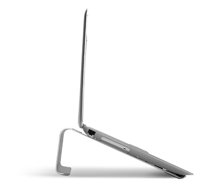 Laptopställ Deltaco Laptop and Tablet stand, 11-15" - Silver#6