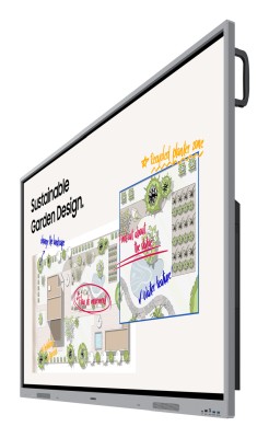 65" Samsung Interactive Display WE65F-X, ADS 4K/3840x2160, 2xHDMI, LAN/WiFi/USB-C 65W, Linux OS, 12/7-drift, högtalare, IR Touch#8