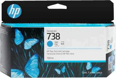 HP 738 Cyan, 130 ml