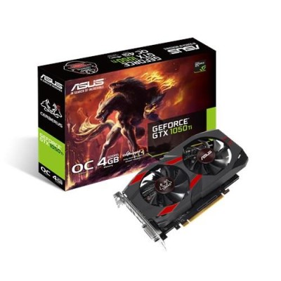 Asus GeForce GTX 1050 Ti Cerberus OC 4 GB GDDR5, DVI/HDMI/DP#1