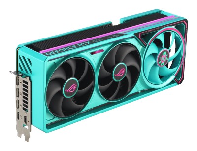 Asus GeForce RTX 5080 ROG Astral Hatsune Miku Edition 16 GB GDDR7, 2xHDMI/3xDP, Aura Sync ARGB#7