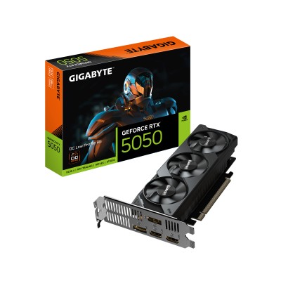 Gigabyte GeForce RTX 5050 OC Low Profile Grafikkort, PCI Express 5.0, 8GB GDDR6, Low Profile Design#6