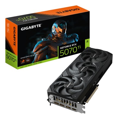 Gigabyte GeForce RTX 5070 Ti WINDFORCE OC SFF 16 GB GDDR7, HDMI/3xDP#2