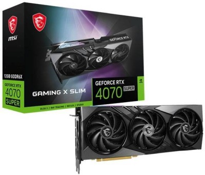 MSI GeForce RTX 4070 Super Gaming X Slim 12 GB GDDR6X, HDMI/3xDP