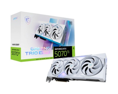 MSI GeForce RTX 5070 Ti Gaming Trio OC White 16 GB GDDR7, HDMI/3xDP, RGB#14