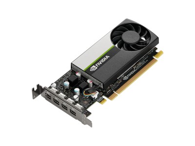 PNY Quadro T1000, 4 GB GDDR6, Low Profile, 4xMiniDP#1