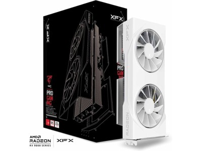 XFX Swift Radeon RX 9060 XT OC Gaming White 8 GB GDDR6, HDMI/2xDP
