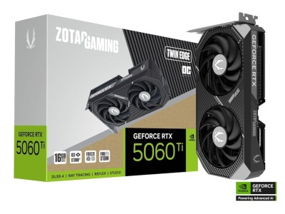 Zotac GeForce RTX 5060 Ti Twin Edge OC 16 GB GDDR7, HDMI/3xDP#1