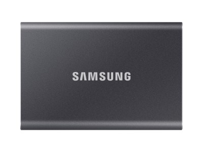 2 TB Samsung Portable SSD T7, USB-C 3.2, inkl. adapter för Typ A - Grå#2