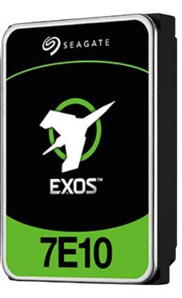 2 TB Seagate Exos 7E10, 7200 rpm, 256 MB cache, 512e, SATA3