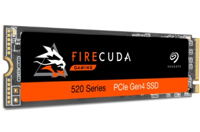 1 TB Seagate FireCuda 520 SSD, M.2 2280 NVMe PCIe Gen.4
