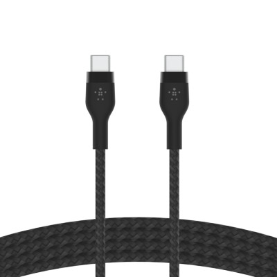 Belkin USB-C till USB-C kabel 2m Flätad - Svart#3