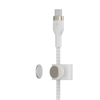 Belkin USB-C till USB-C kabel 2m Flätad - Vit#4