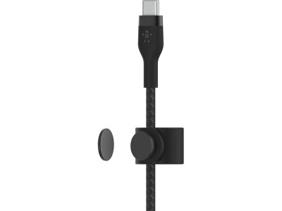 Belkin USB-C till USB-C kabel 3m Flätad - Svart#4