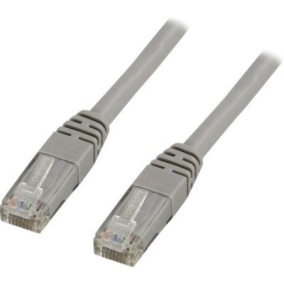 Nätverkskabel Cat6 1m, grå