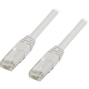 Nätverkskabel Cat6 5m, vit
