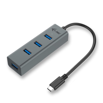 I-tec USB Hub - USB-C till 4st USB 3