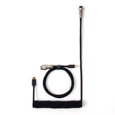 Keychron Coiled Aviator Cable Black