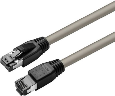Nätverkskabel skärmad Cat8.1 S/FTP, MicroConnect, LSZH, 2 meter - Grå