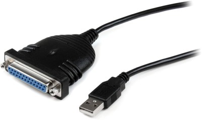 USB-adapterkabel till skrivare, Startech, DB25 hona parallell, 1,9 meter