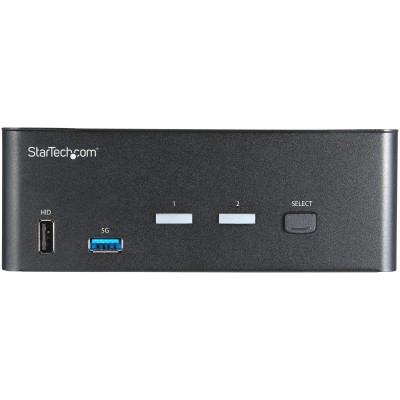 Systemswitch Startech.com SV231DHU34K6, 2-vägs KVM för dubbla skärmar, HDMI 2.0 4K@60Hz, USB-A#2