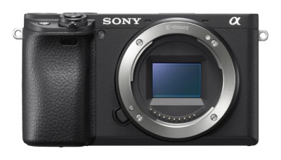 Sony A6400 kamerahus, 24,2 Mpixel, 11 bps, film 4k@30fps, bildstabilisering, WiFi/Bluetooth/NFC