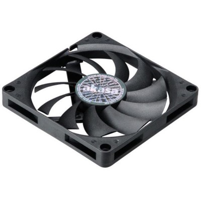 Fläkt 80 mm Akasa Slimfan, 27 dB, 600-3000 rpm#1