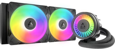 Arctic Cooling Liquid Freezer III Pro 280 A-RGB, 2x140mm - Svart