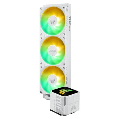 Asus TUF Gaming LC III 360 ARGB, 3x120 mm fläktar - Vit#3